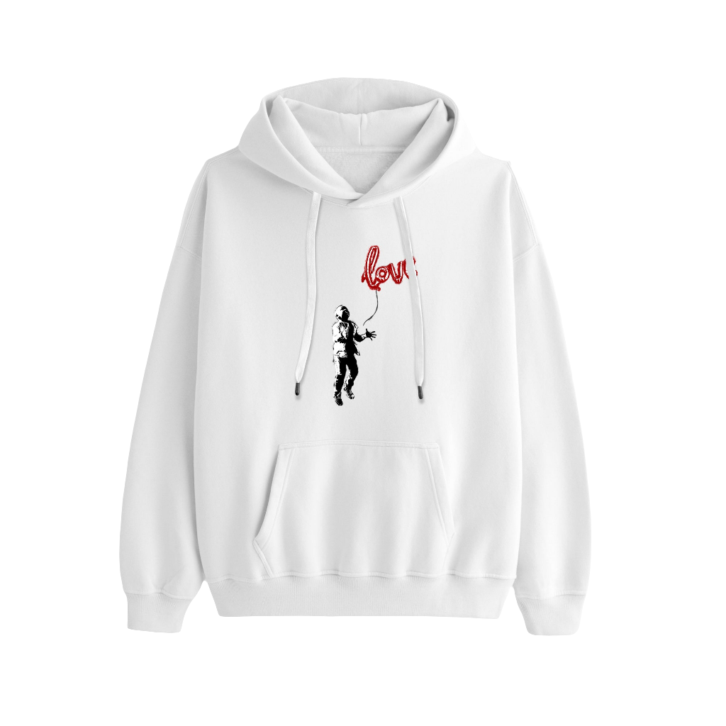 LOVE IS IN THE AIR PULLOVER HOODIE