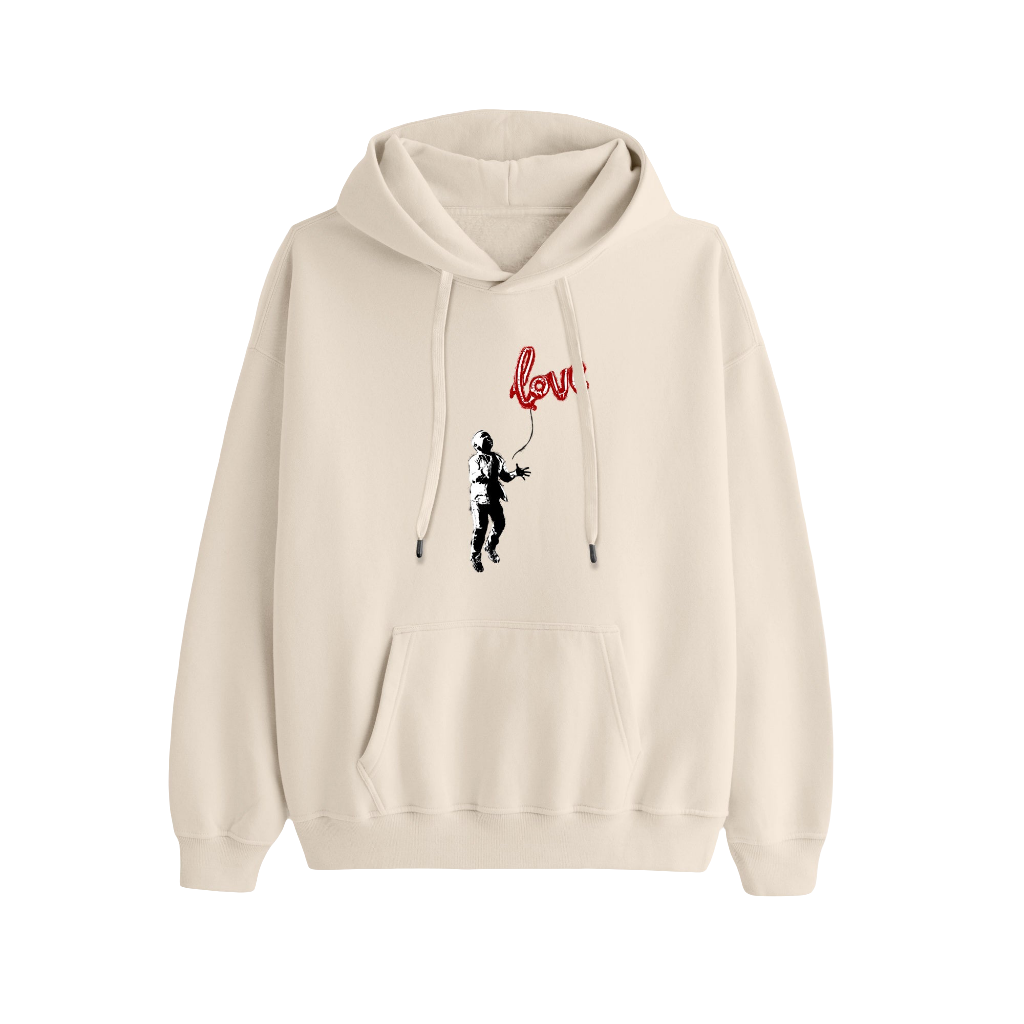 LOVE IS IN THE AIR PULLOVER HOODIE