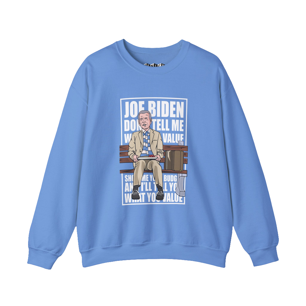 BIDEN FOREST GUMP SWEATSHIRT