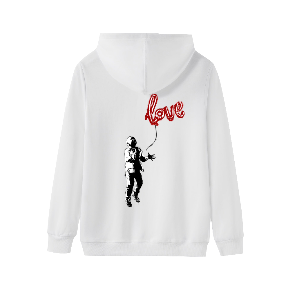 LOVE IS IN THE AIR PULLOVER HOODIE