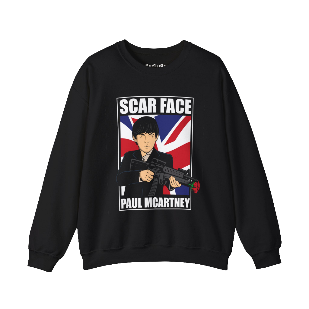 MCCARTNEY SCAR FACE SWEATSHIRT