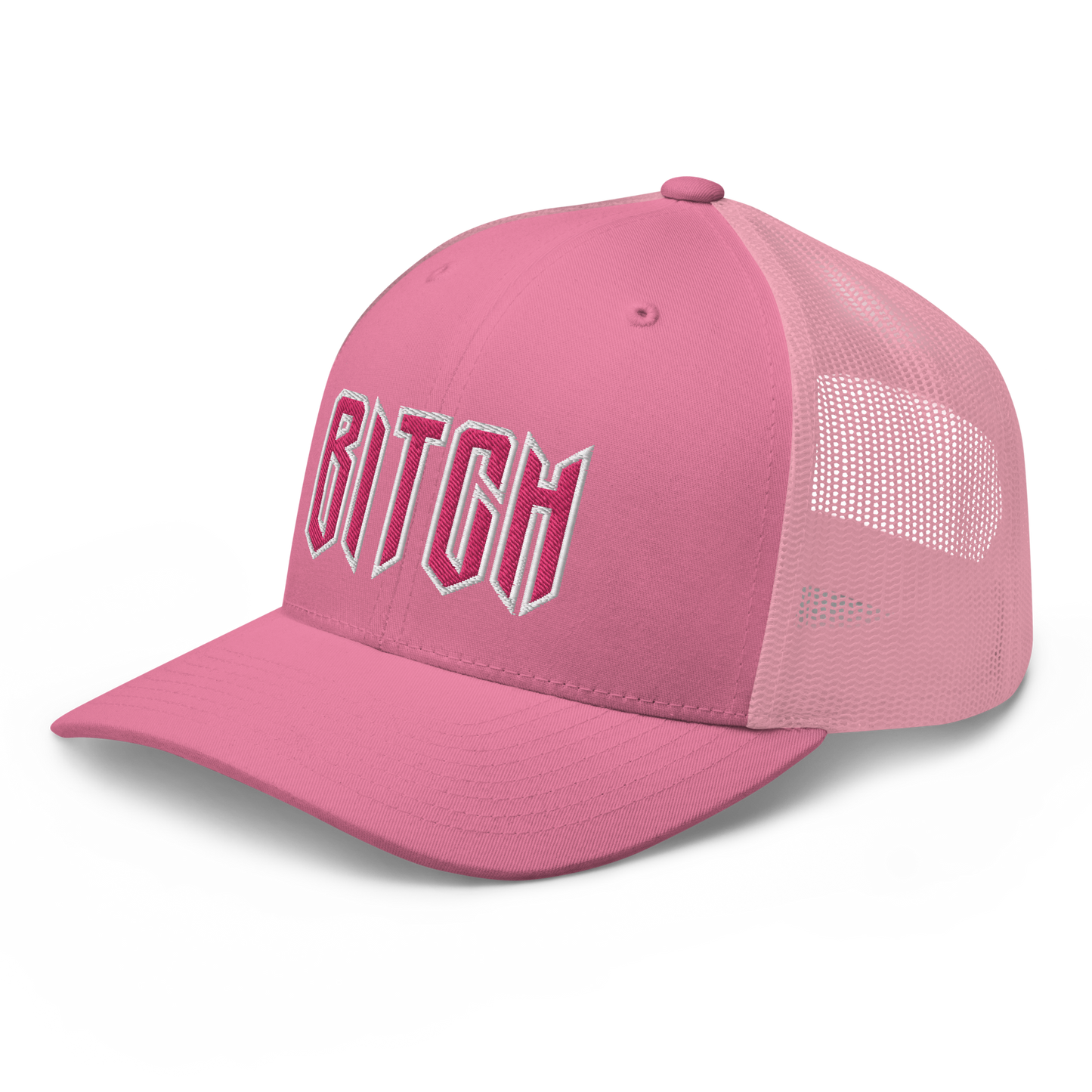 BITCH PINK TRUCKER CAP