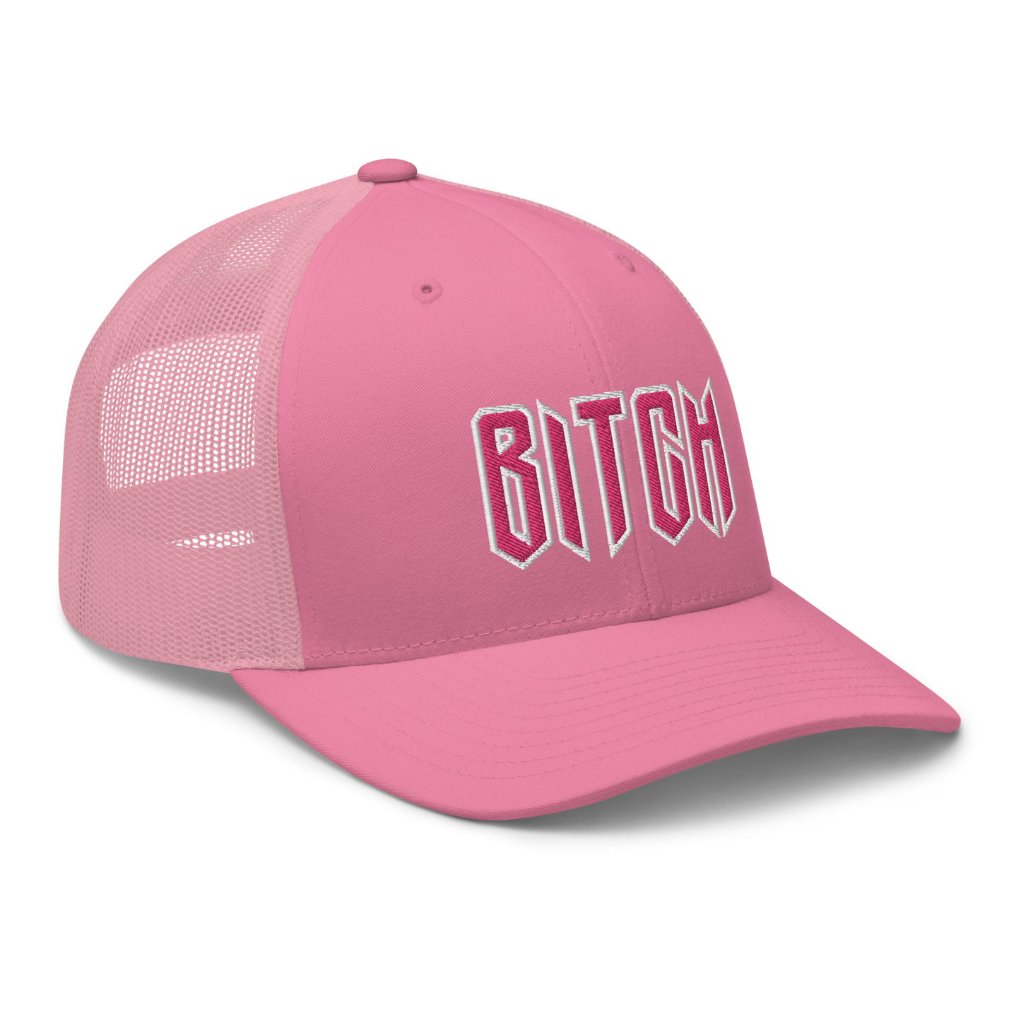 BITCH PINK TRUCKER CAP