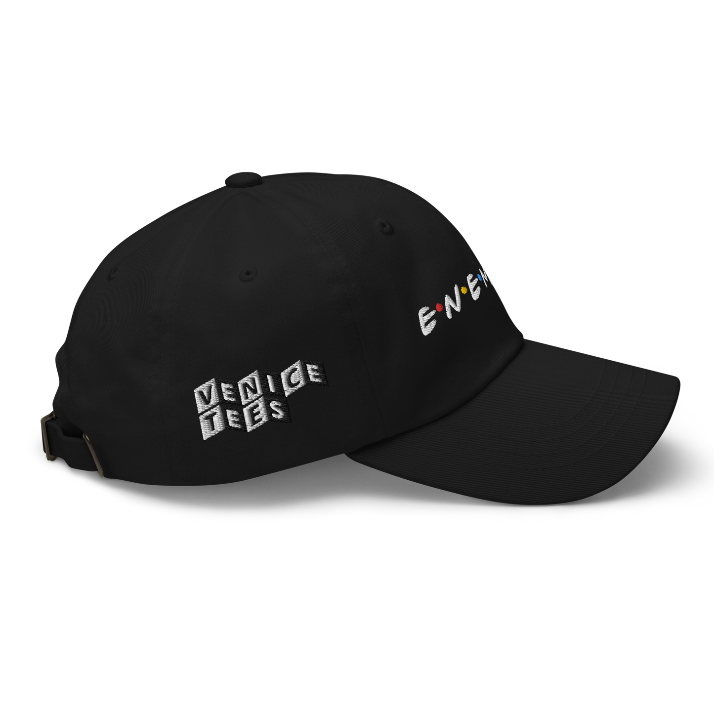 ENEMIES BLACK BASEBALL CAP