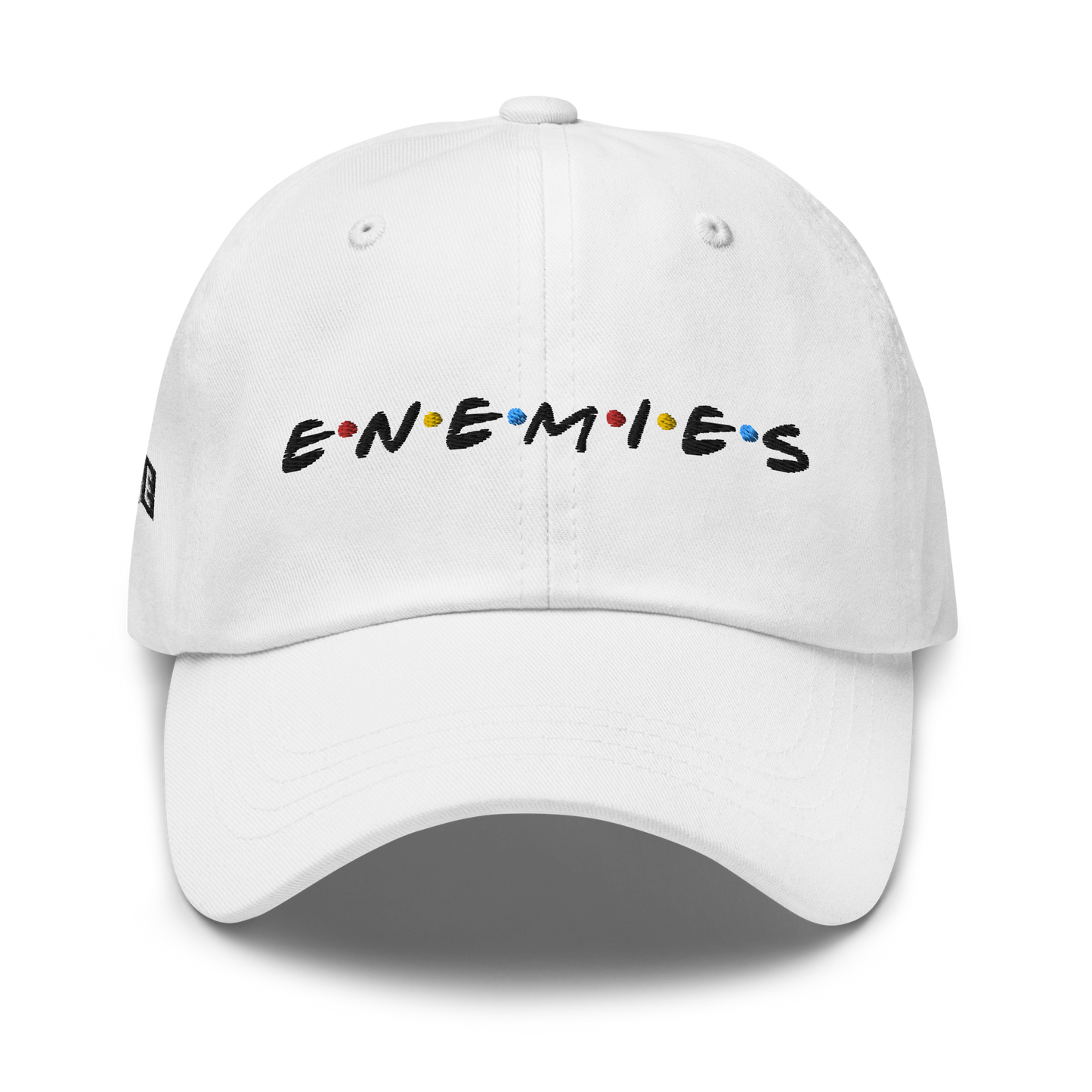 ENEMIES WHITE BASEBALL CAP