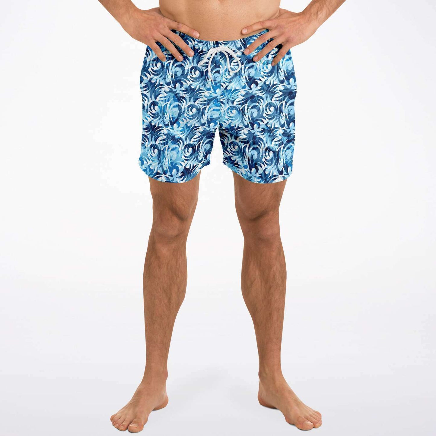 SWIM TRUNKS TRIBAL BLUE - VENICE TEES®