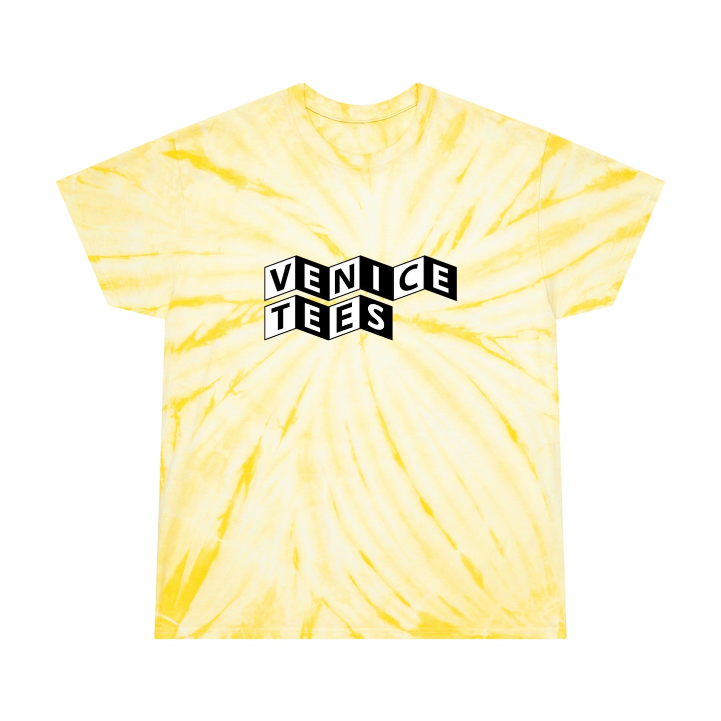 Venice Tees yellow cyclone tie dye