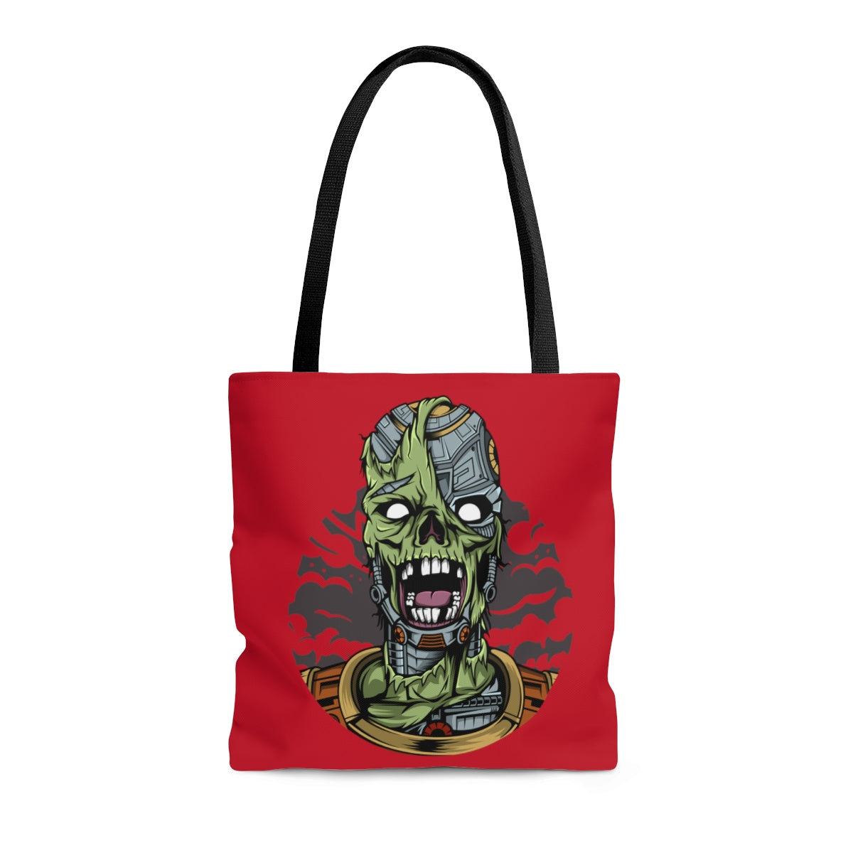 ZOMBIE CYBORG TOTE BAG