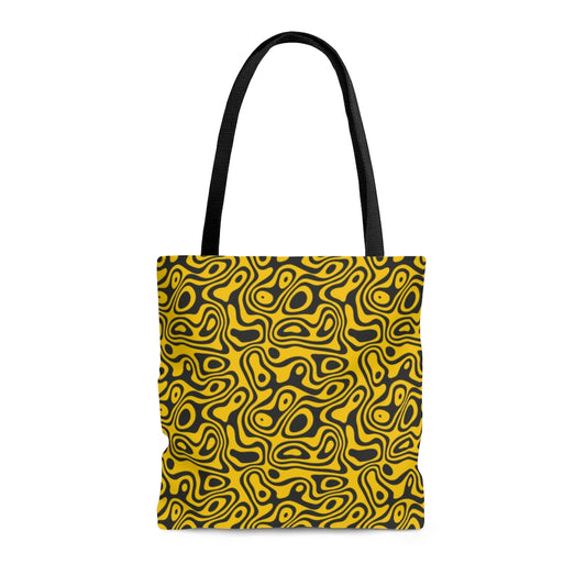 FLUIDITY YELLOW TOTE BAG - VENICE TEES®