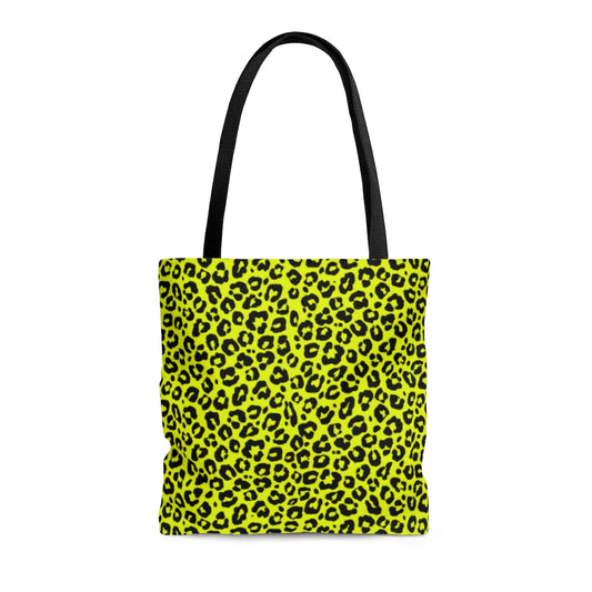 YELLOW LEOPARD TOTE BAG - VENICE TEES®