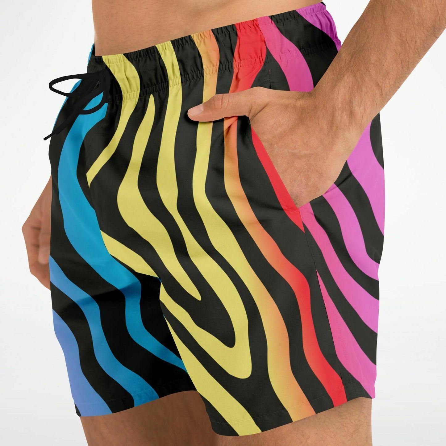 SWIM TRUNKS ZEBRA TROP