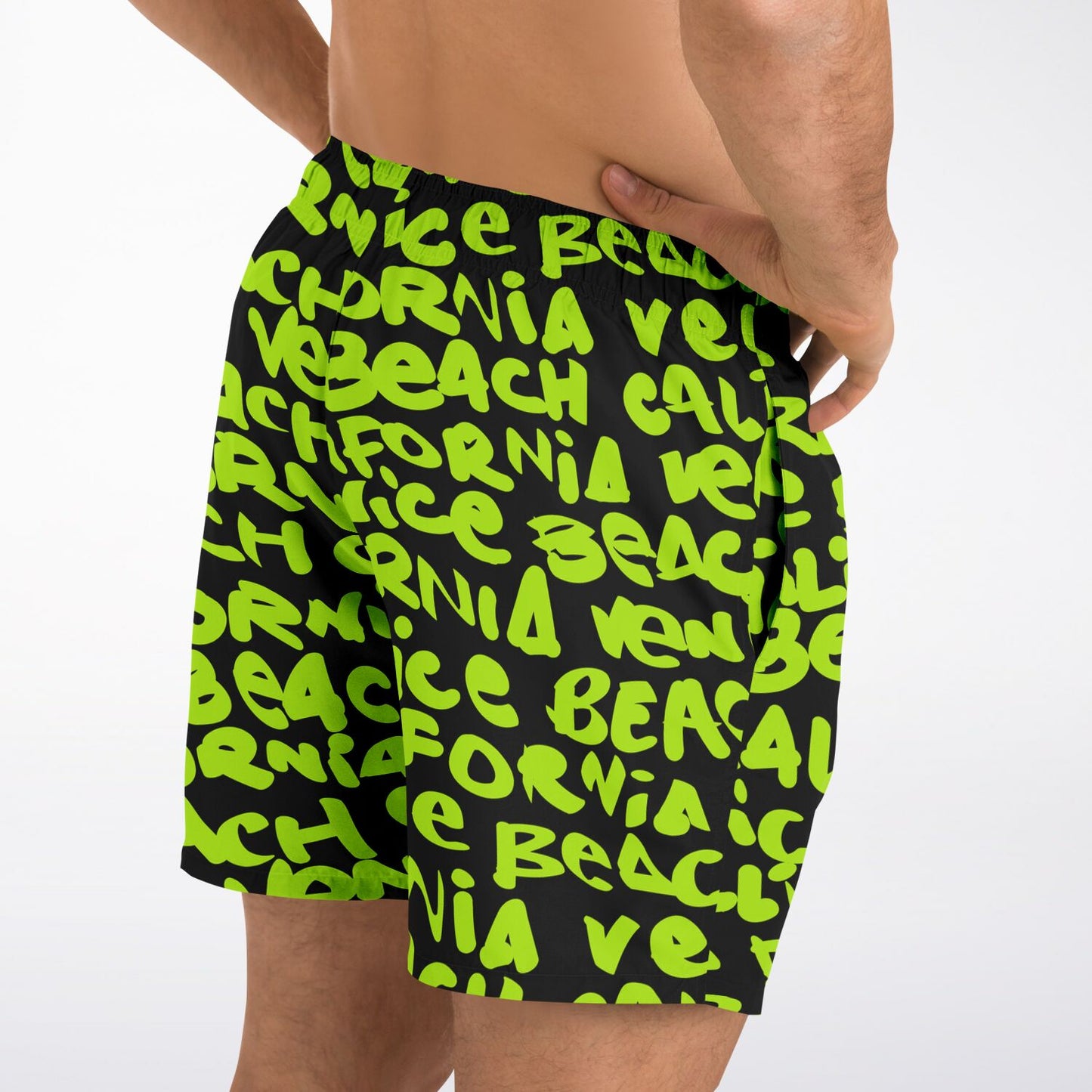 SWIM TRUNKS VENICE GREEN