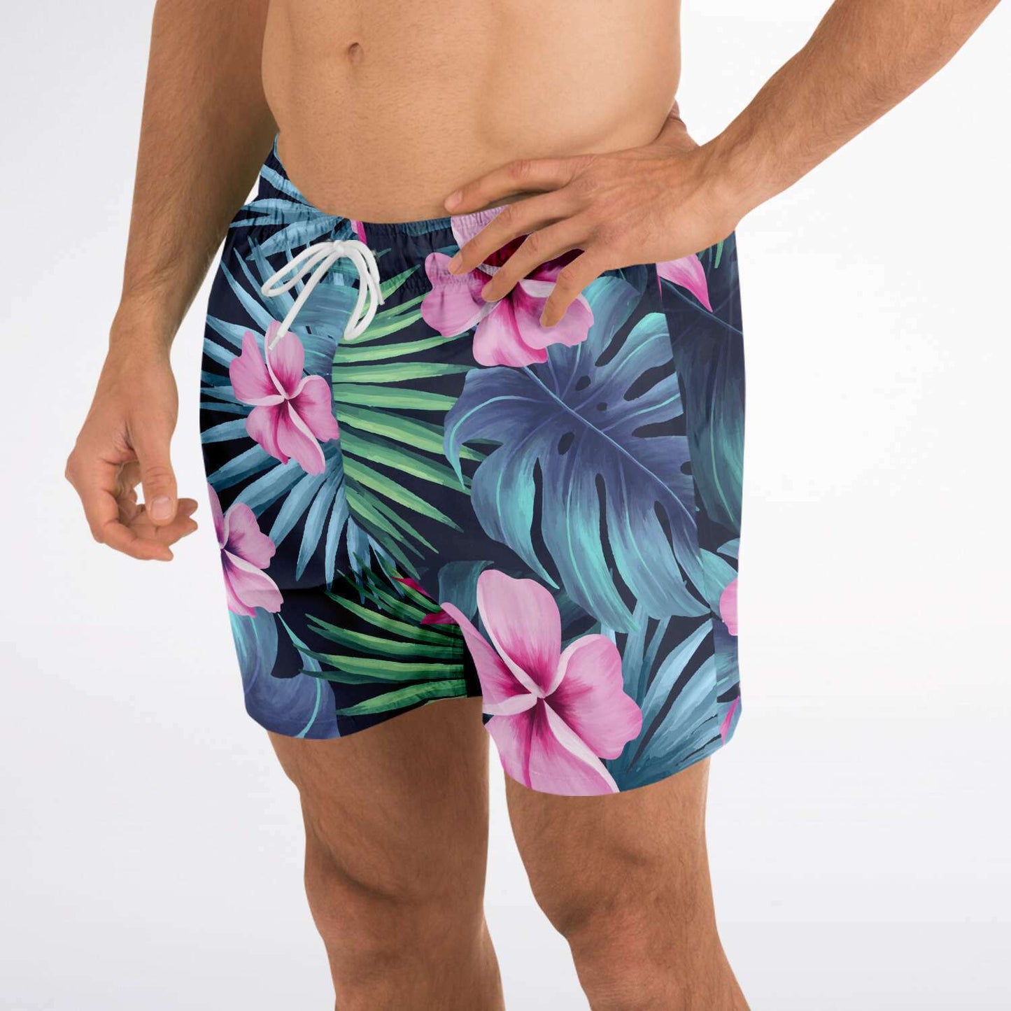 SWIM TRUNKS FLOWER 3 - VENICE TEES®