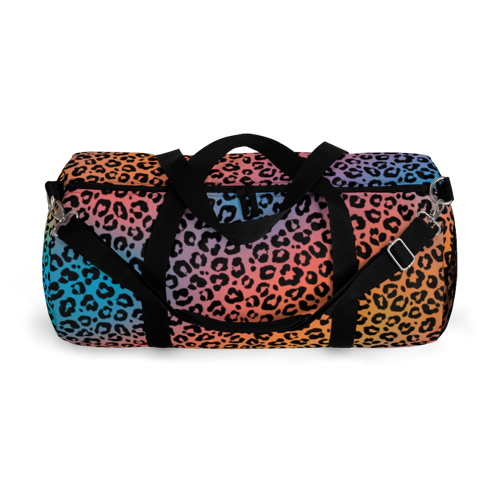 RAINBOW LEOPARD DUFFEL BAG - VENICE TEES®