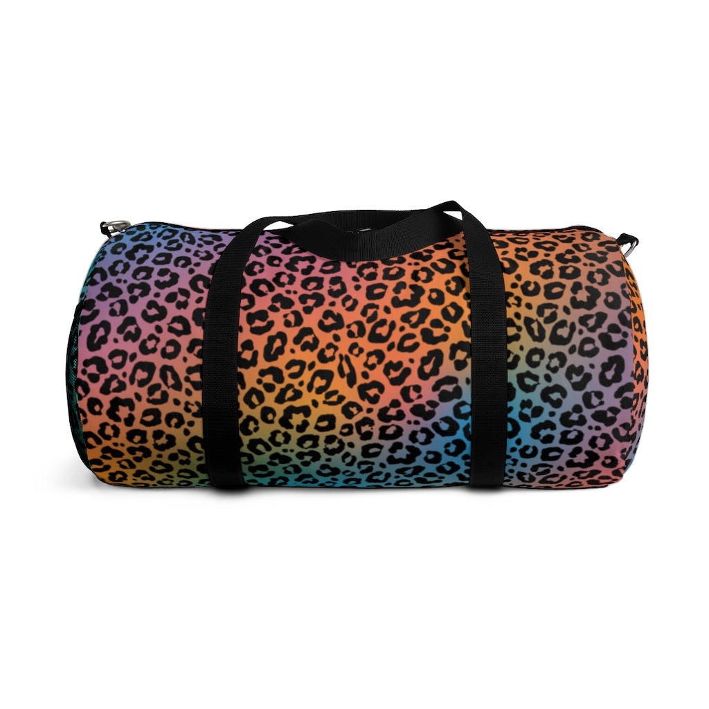 RAINBOW LEOPARD DUFFEL BAG - VENICE TEES®