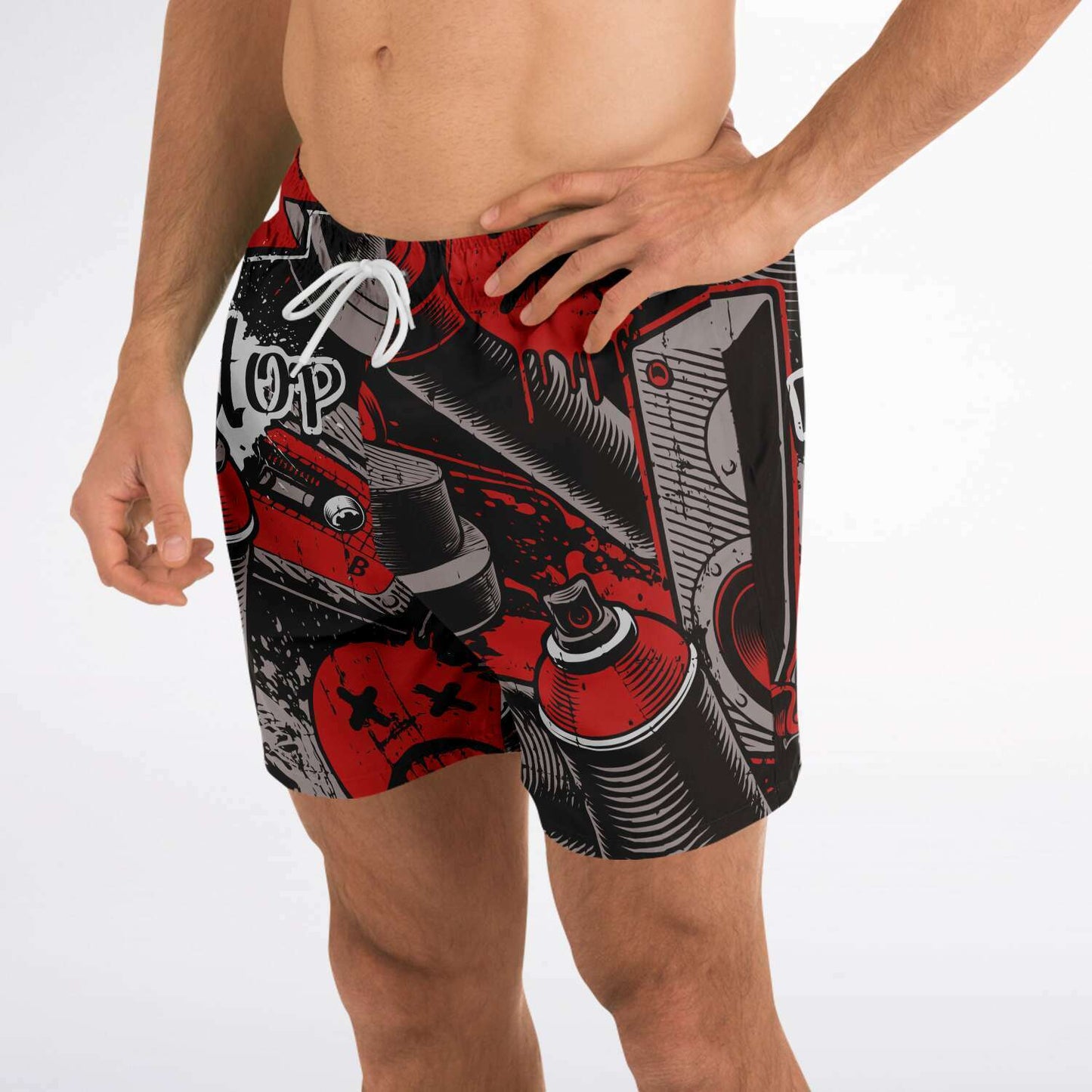 SWIM TRUNKS HIP HOP 1 - VENICE TEES®