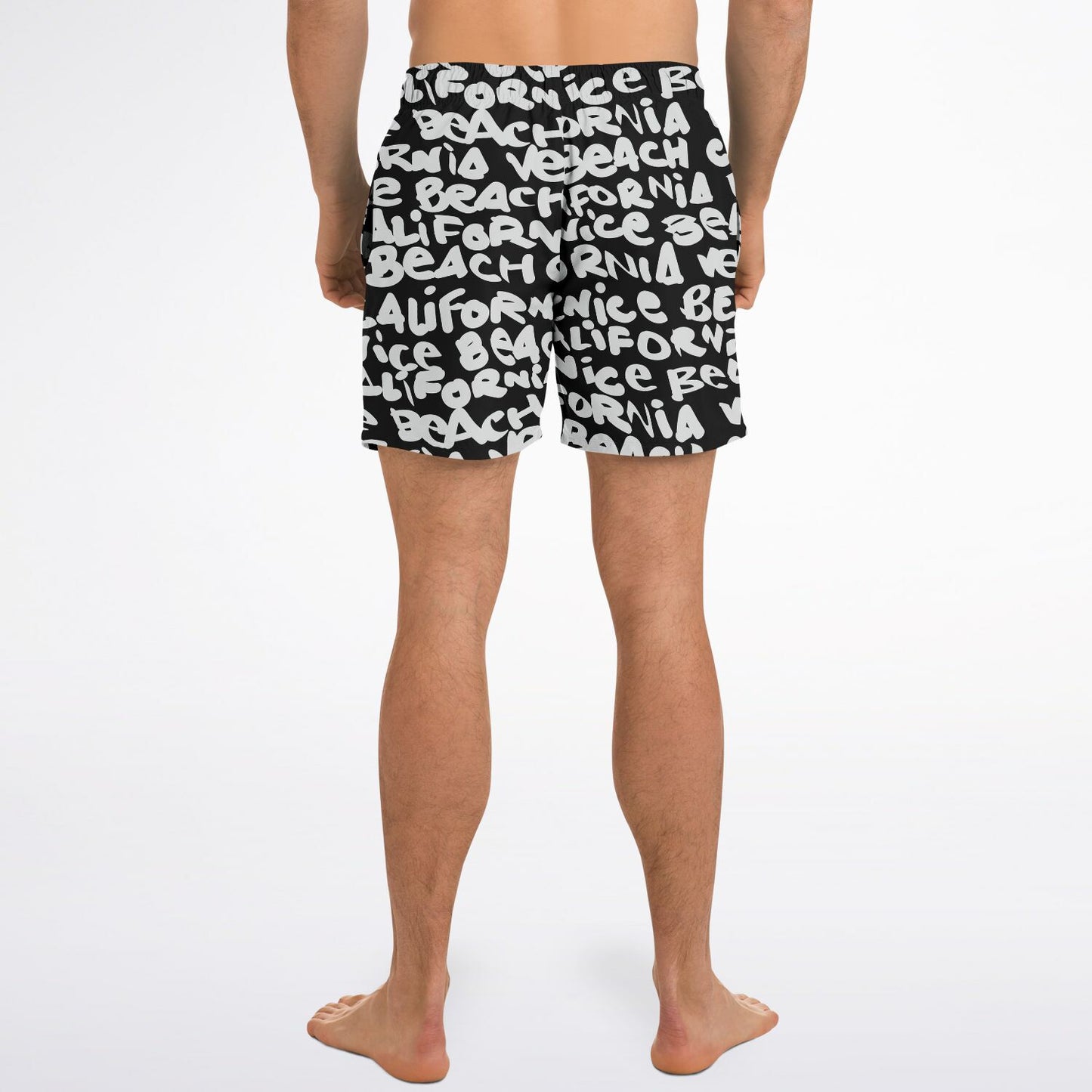 SWIM TRUNKS VENICE WHITE