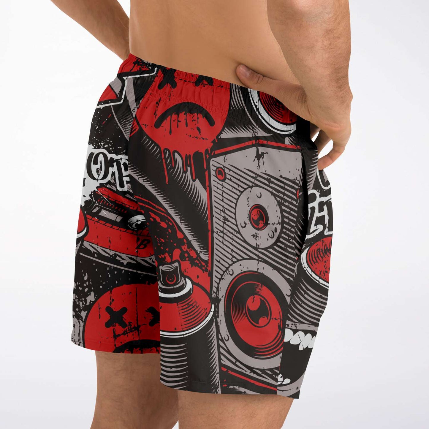 SWIM TRUNKS HIP HOP 1 - VENICE TEES®