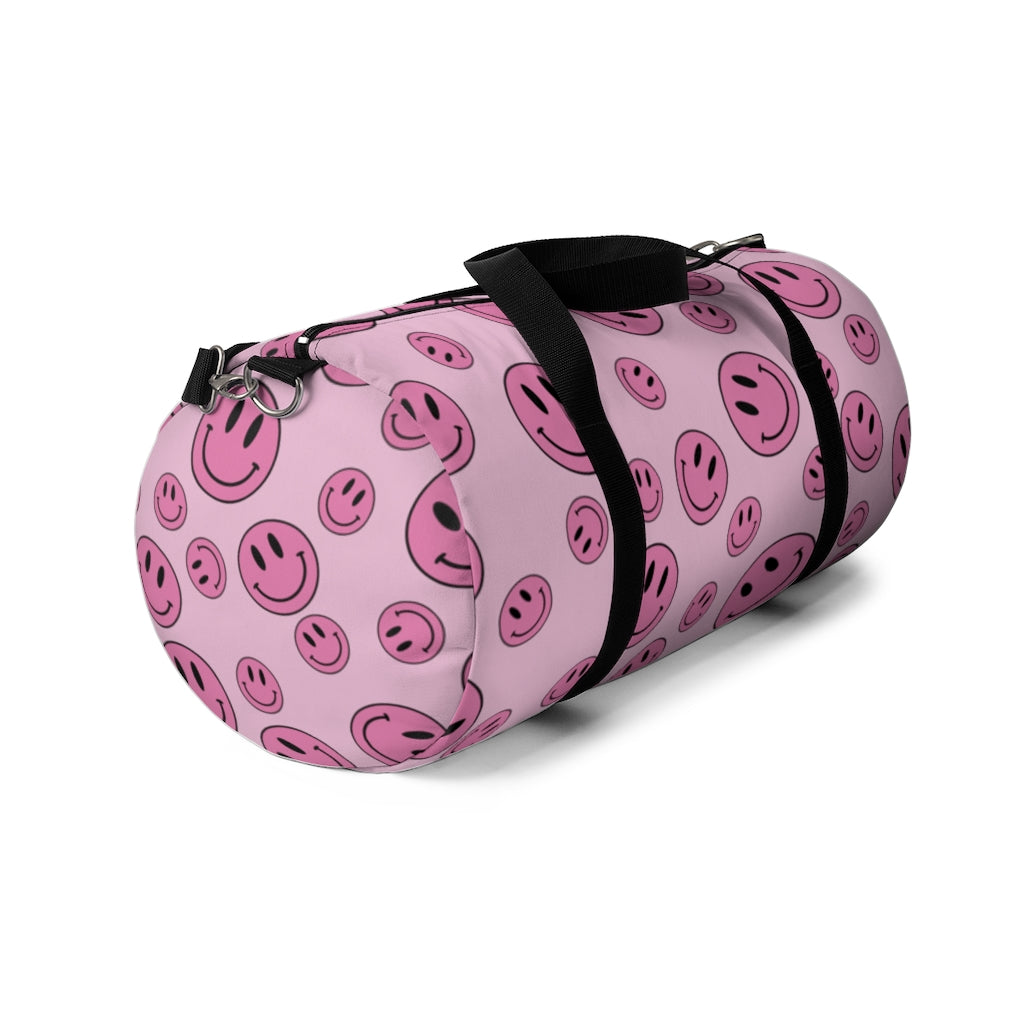 SMILEY PINK DUFFEL BAG - VENICE TEES®