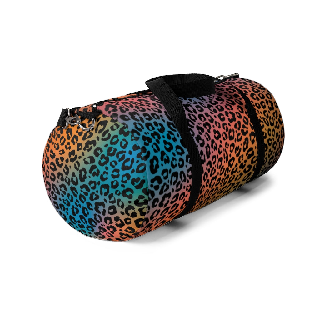 RAINBOW LEOPARD DUFFEL BAG - VENICE TEES®