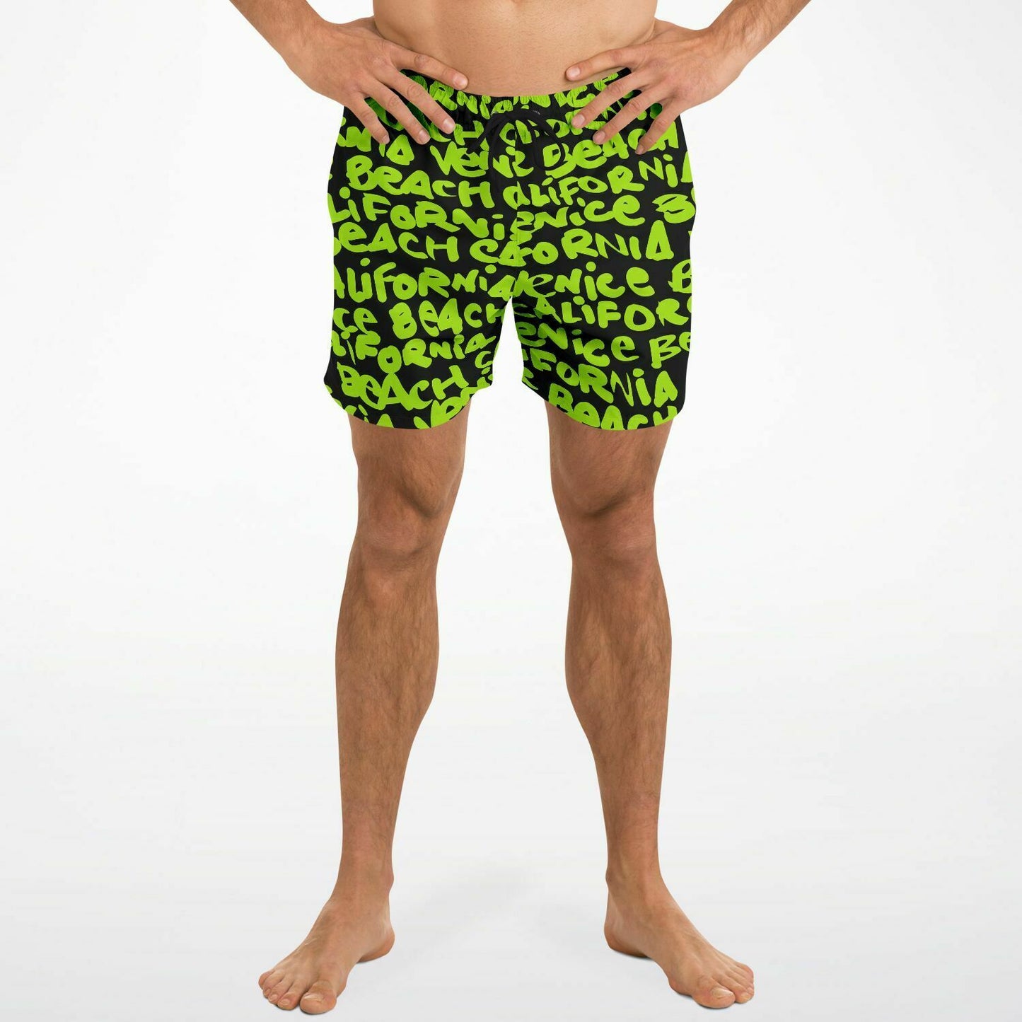 SWIM TRUNKS VENICE GREEN