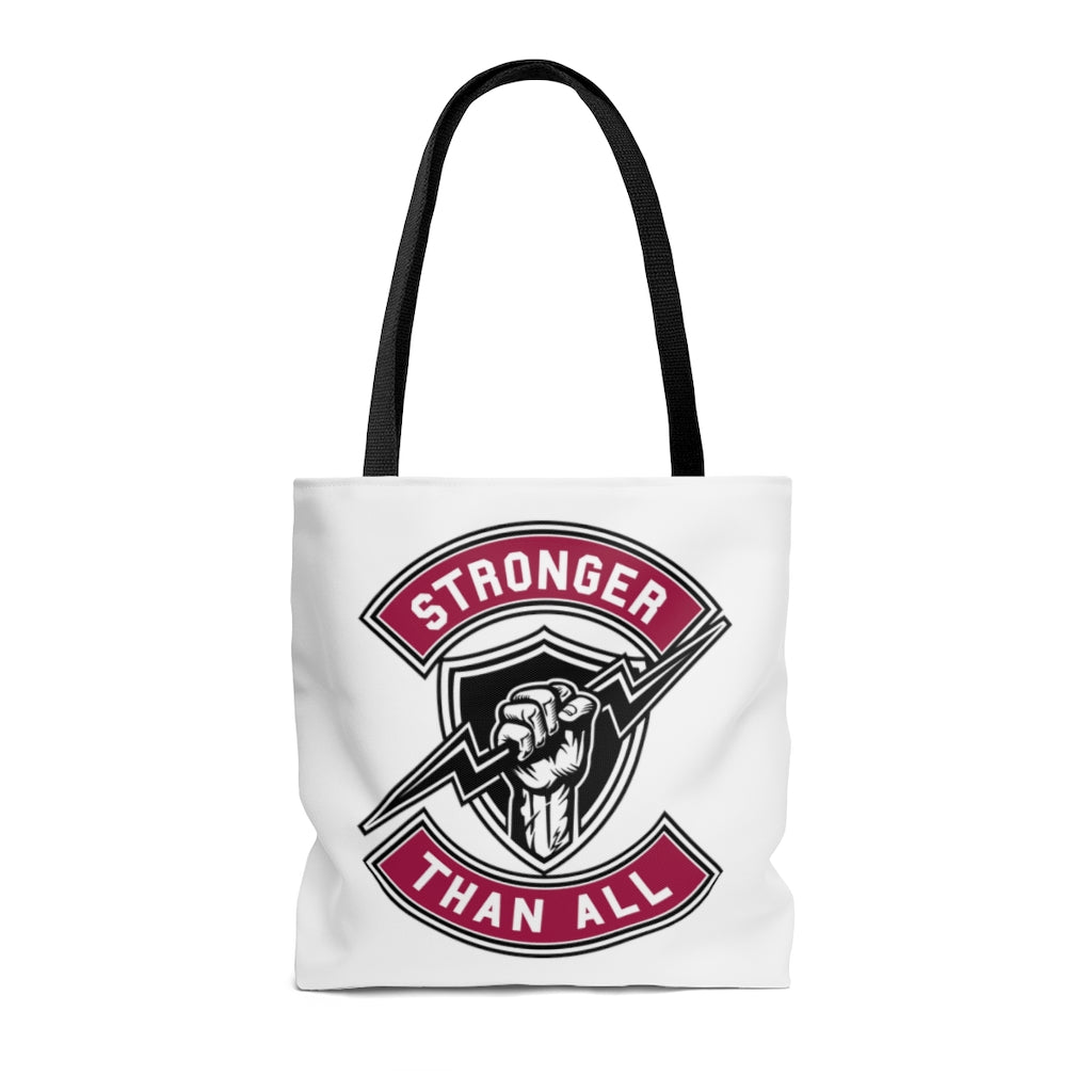 STRONGER THAN ALL TOTE BAG - VENICE TEES®