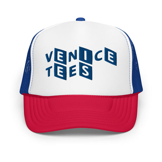 VENICE TEES LOGO FOAM TRUCKER CAP