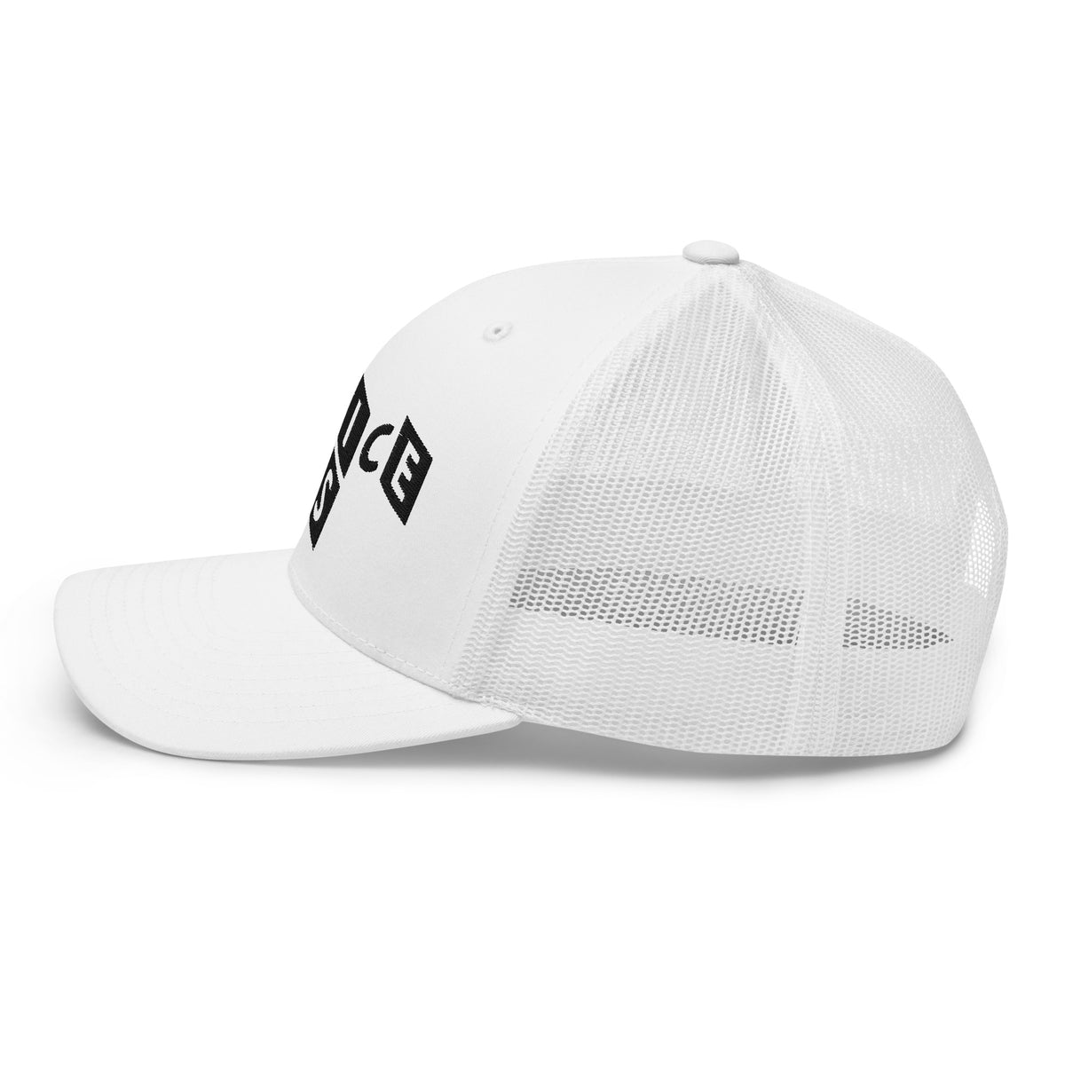 Venice Tees logo white trucker cap