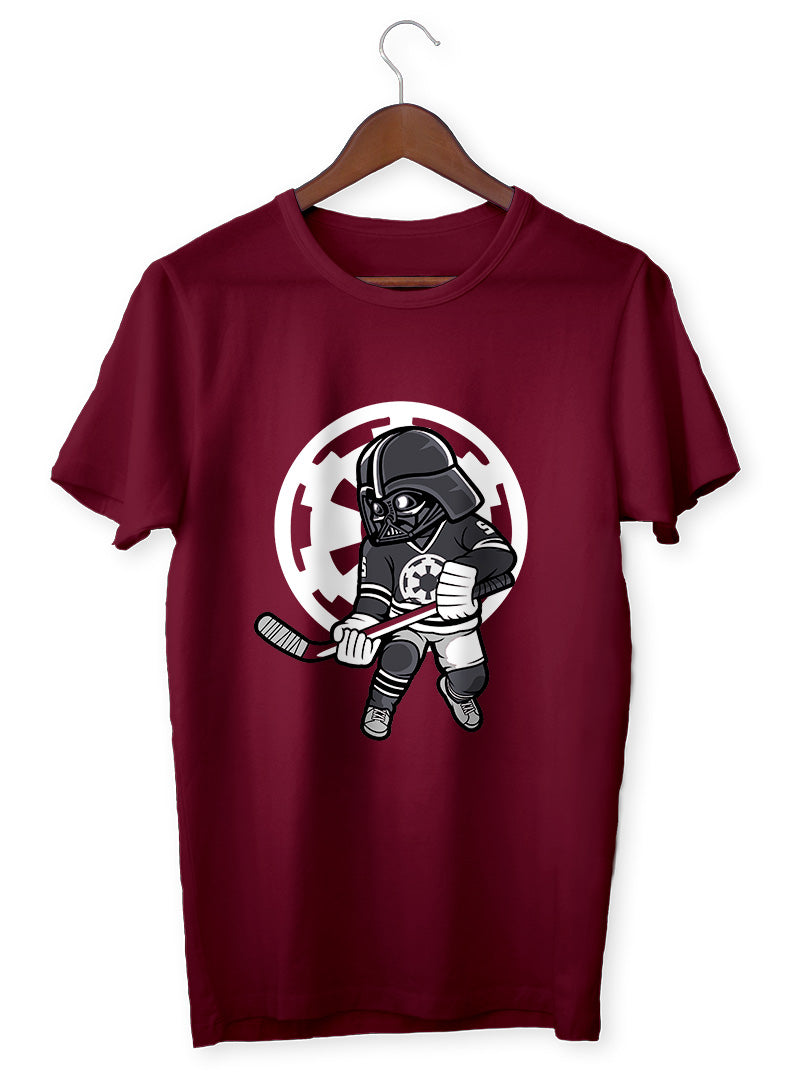 Hockey player Darth Vader