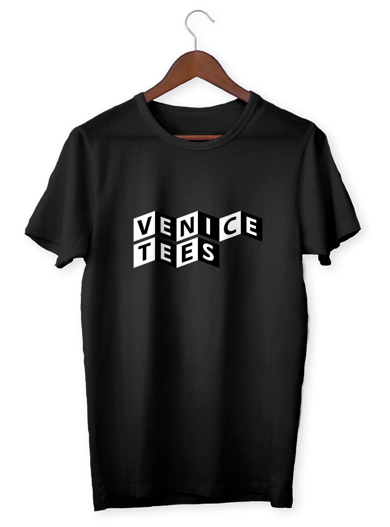 Venice Tees black logo
