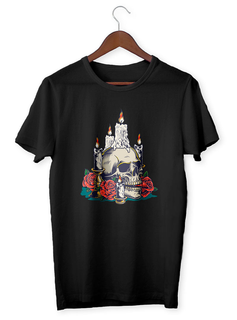 SKULL AND CANDLE - VENICE TEES®