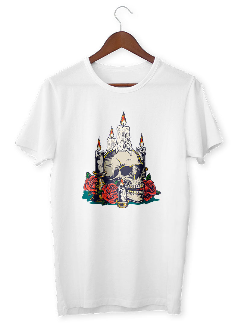 SKULL AND CANDLE - VENICE TEES®