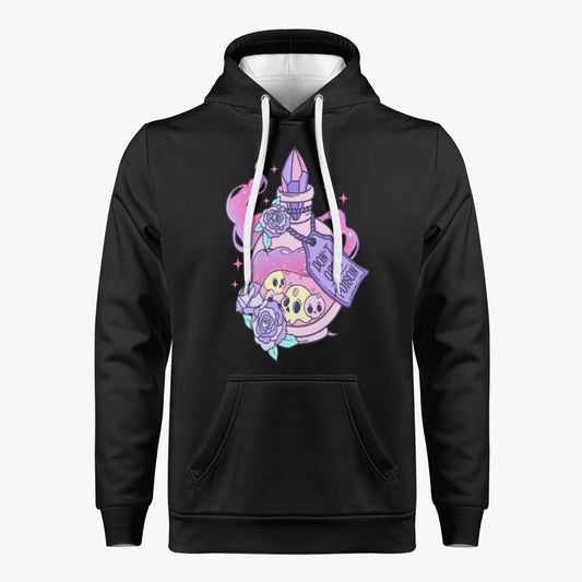 PINKY HOODIE 1 BLACK