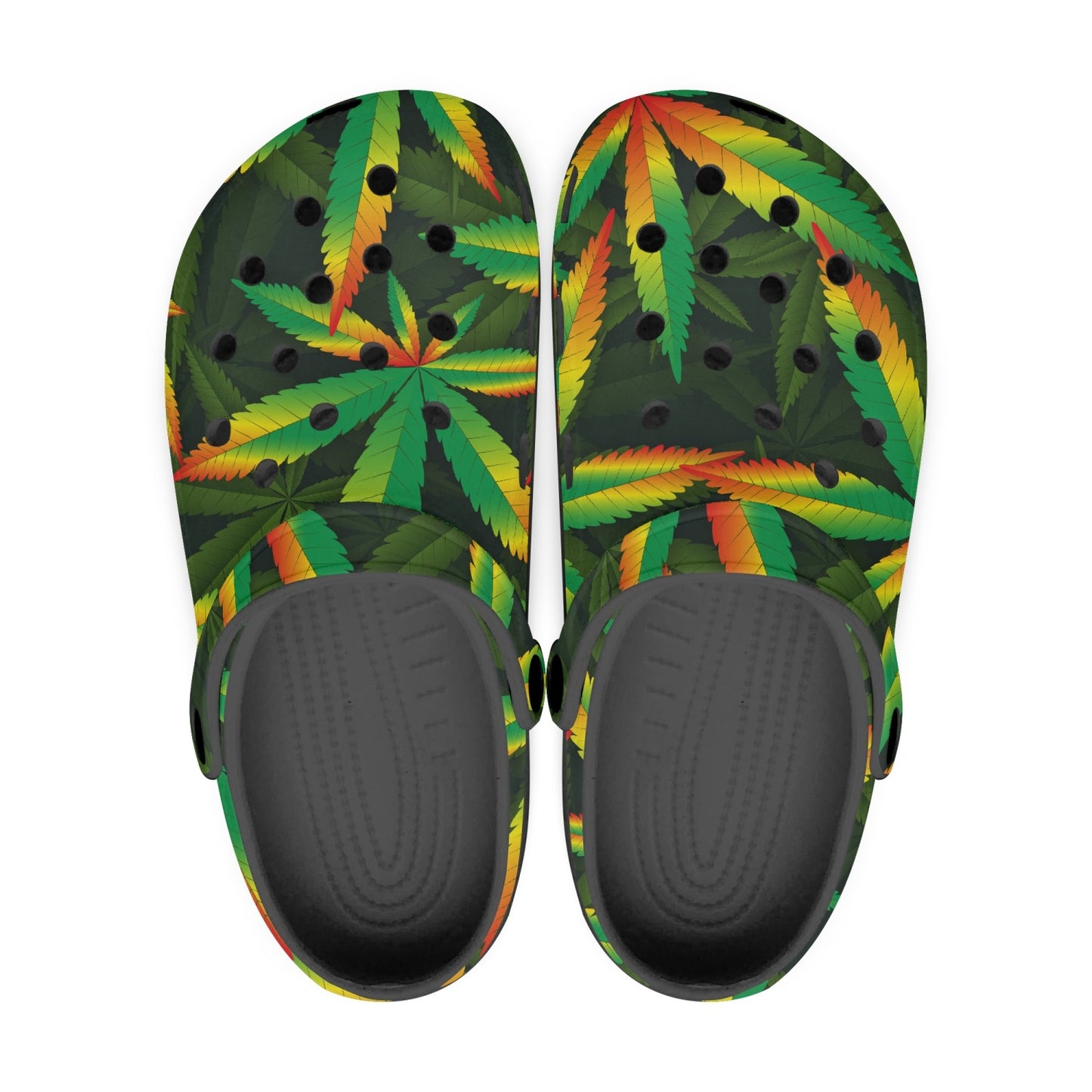 RASTA GANJA CLOGS