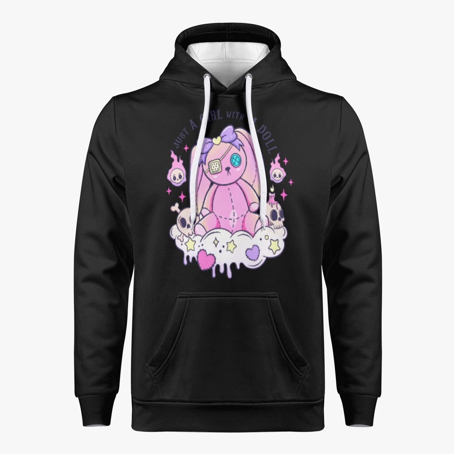 PINKY HOODIE 11 BLACK