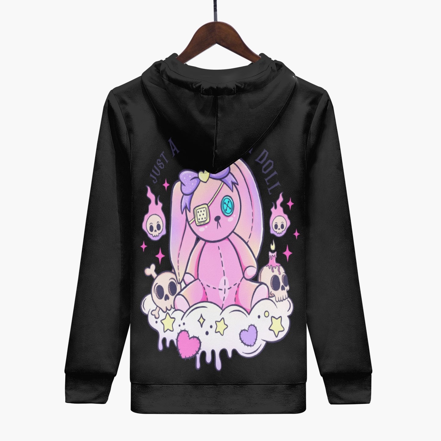 PINKY HOODIE 11 BLACK