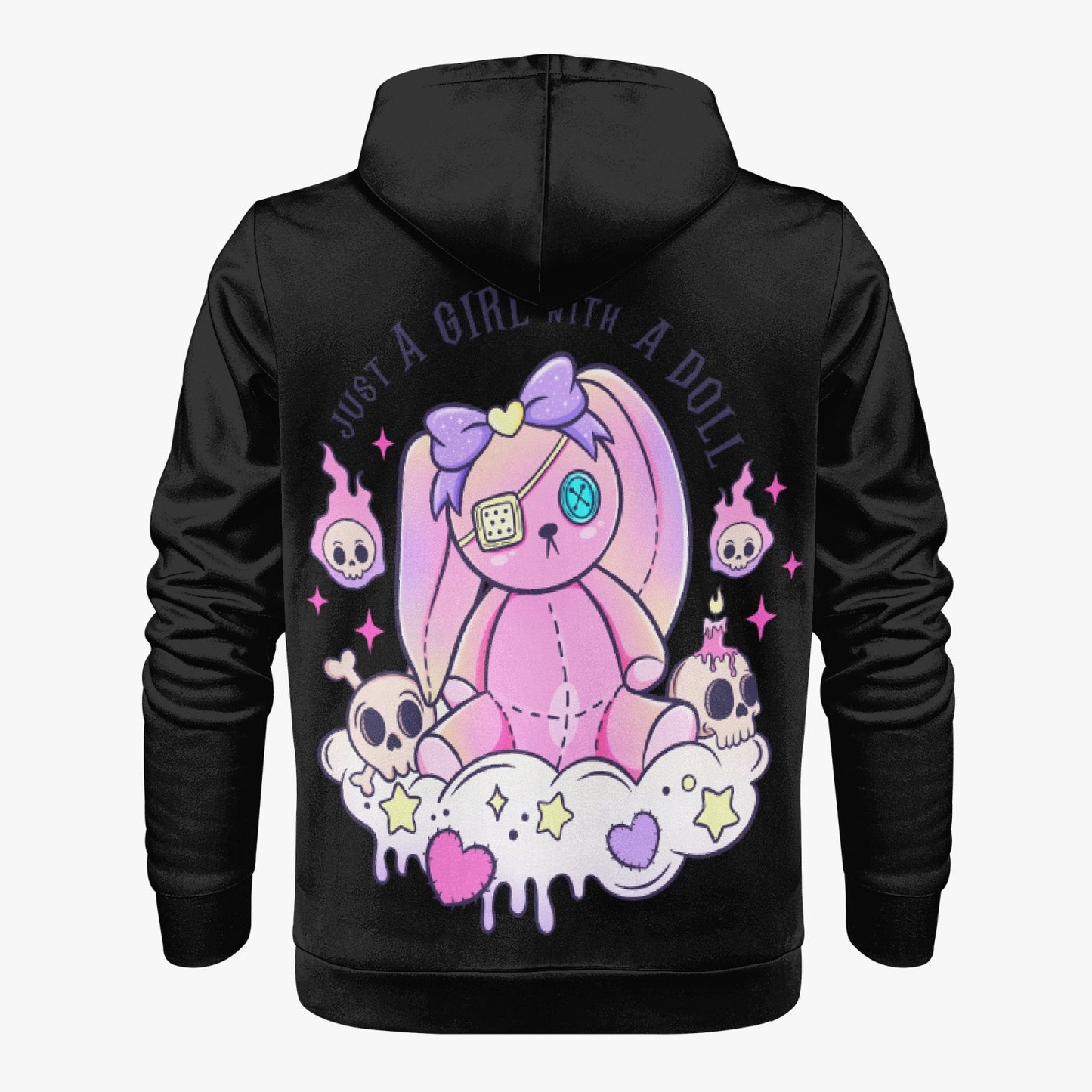 PINKY HOODIE 11 BLACK