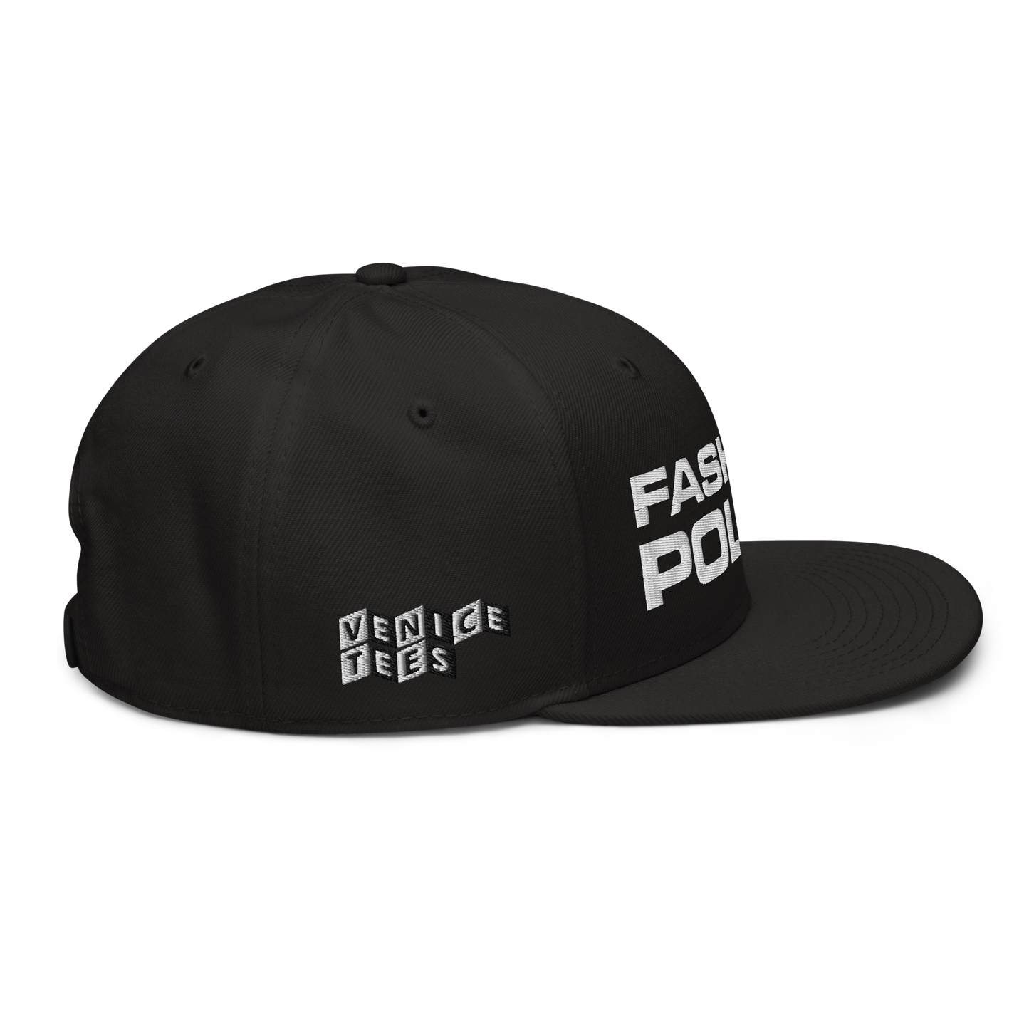 FASHION POLICE SNAPBACK CAP