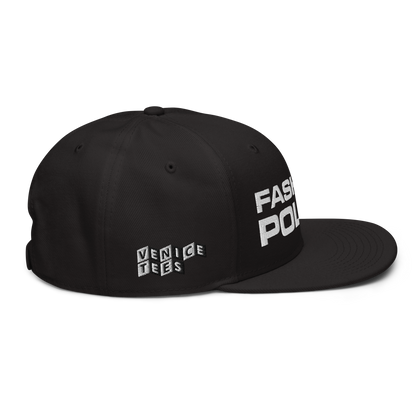 FASHION POLICE SNAPBACK CAP