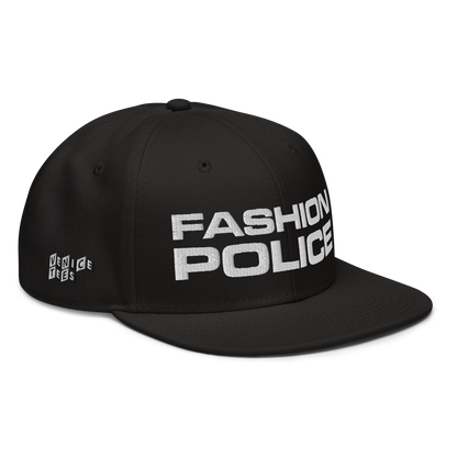 FASHION POLICE SNAPBACK CAP