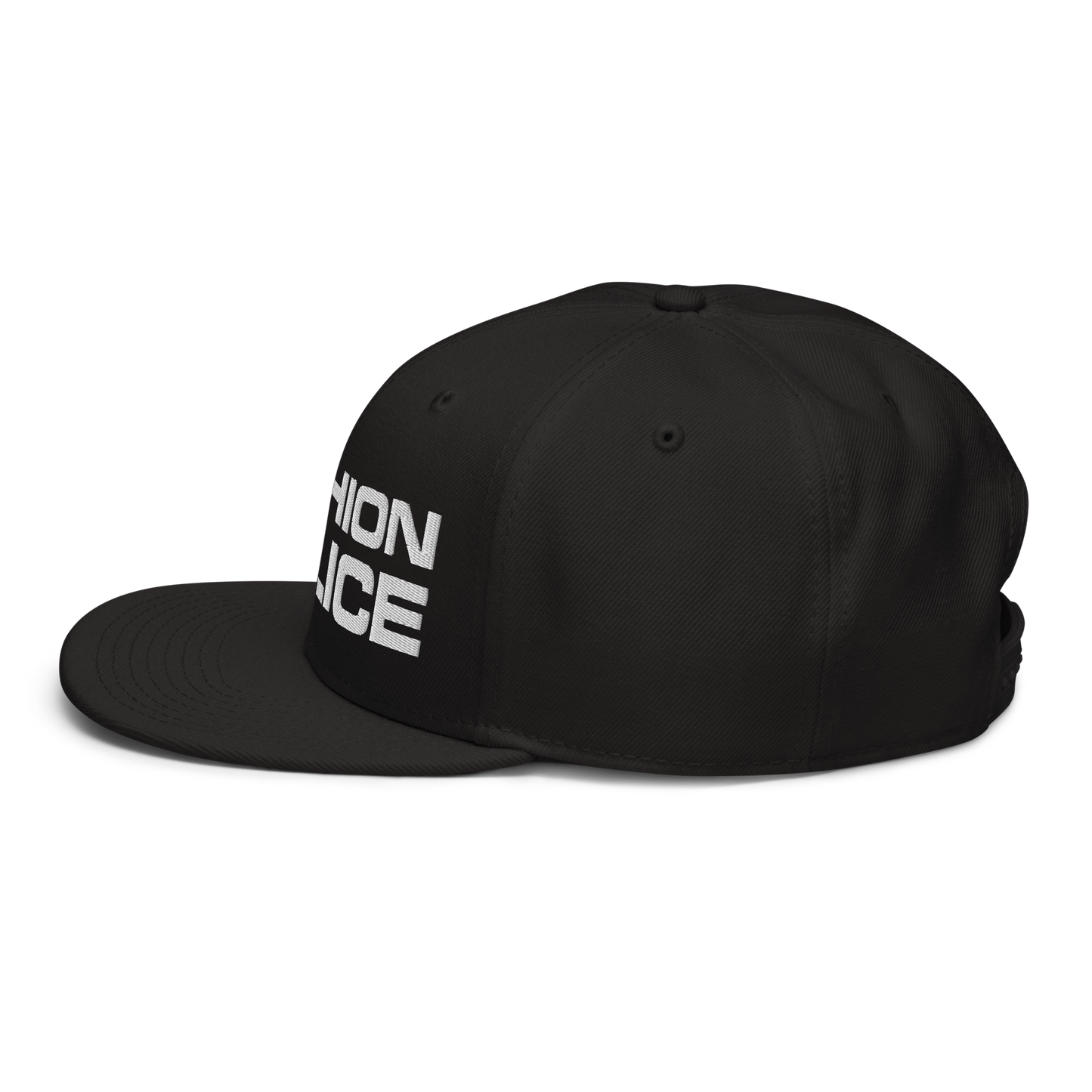 FASHION POLICE SNAPBACK CAP