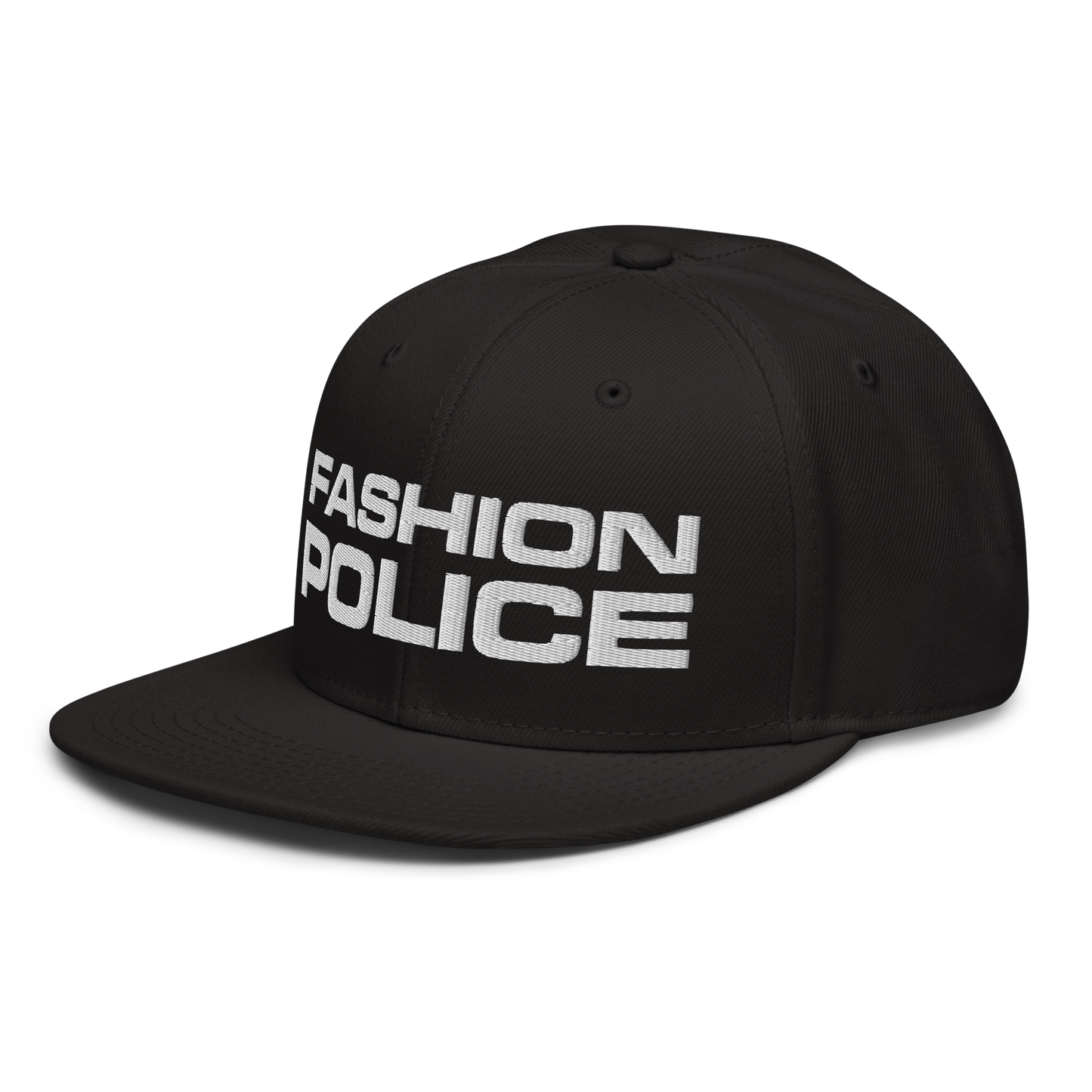 FASHION POLICE SNAPBACK CAP