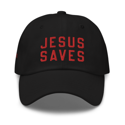 JESUS SAVES BASEBALL CAP