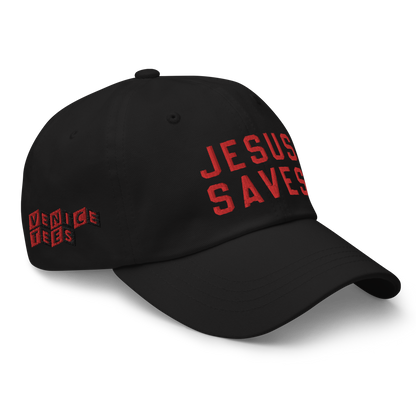 JESUS SAVES BASEBALL CAP