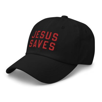 JESUS SAVES BASEBALL CAP