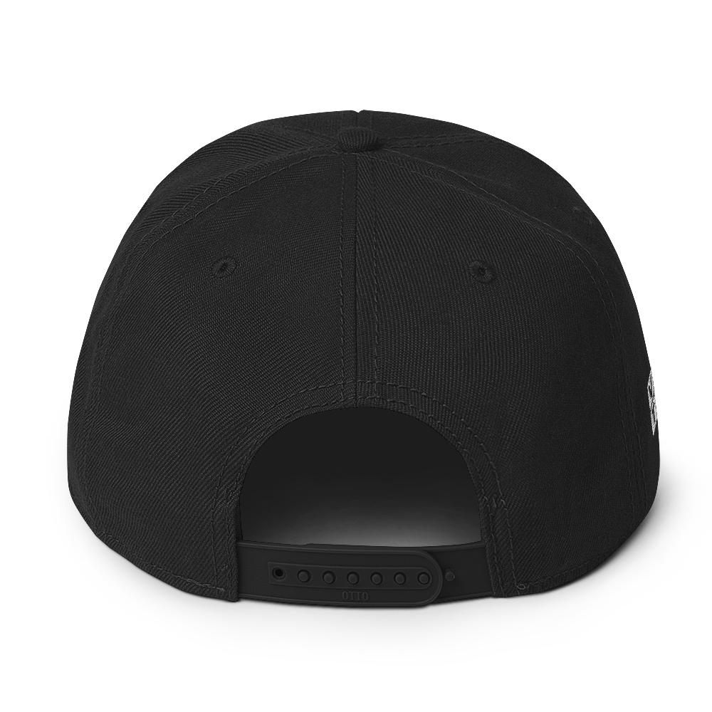 PUSSY BLACK SNAPBACK CAP