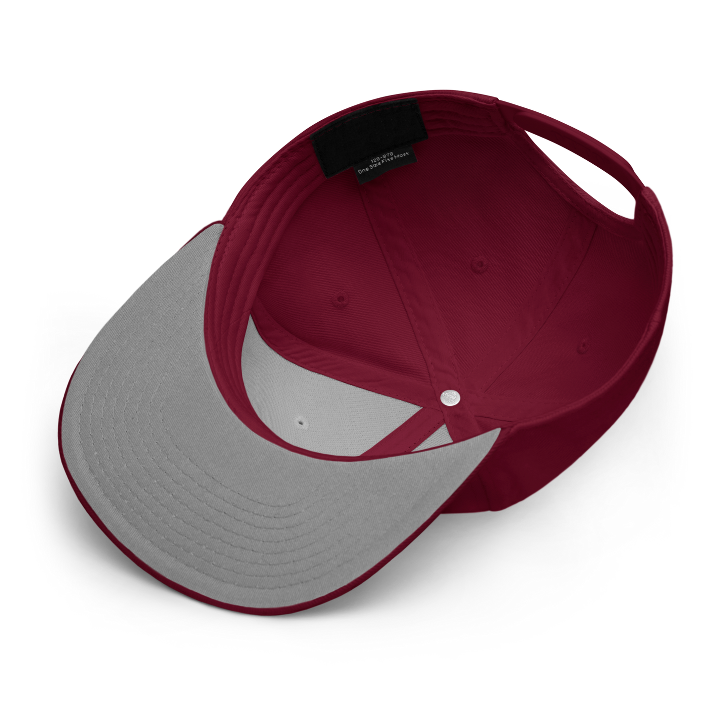 PUSSY MAROON SNAPBACK CAP