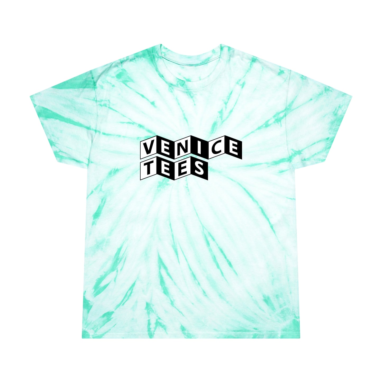 VENICE TEES MINT CYCLONE TIE DYE