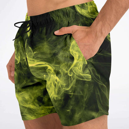 SWIM TRUNKS YELLOW SMOKE - VENICE TEES®