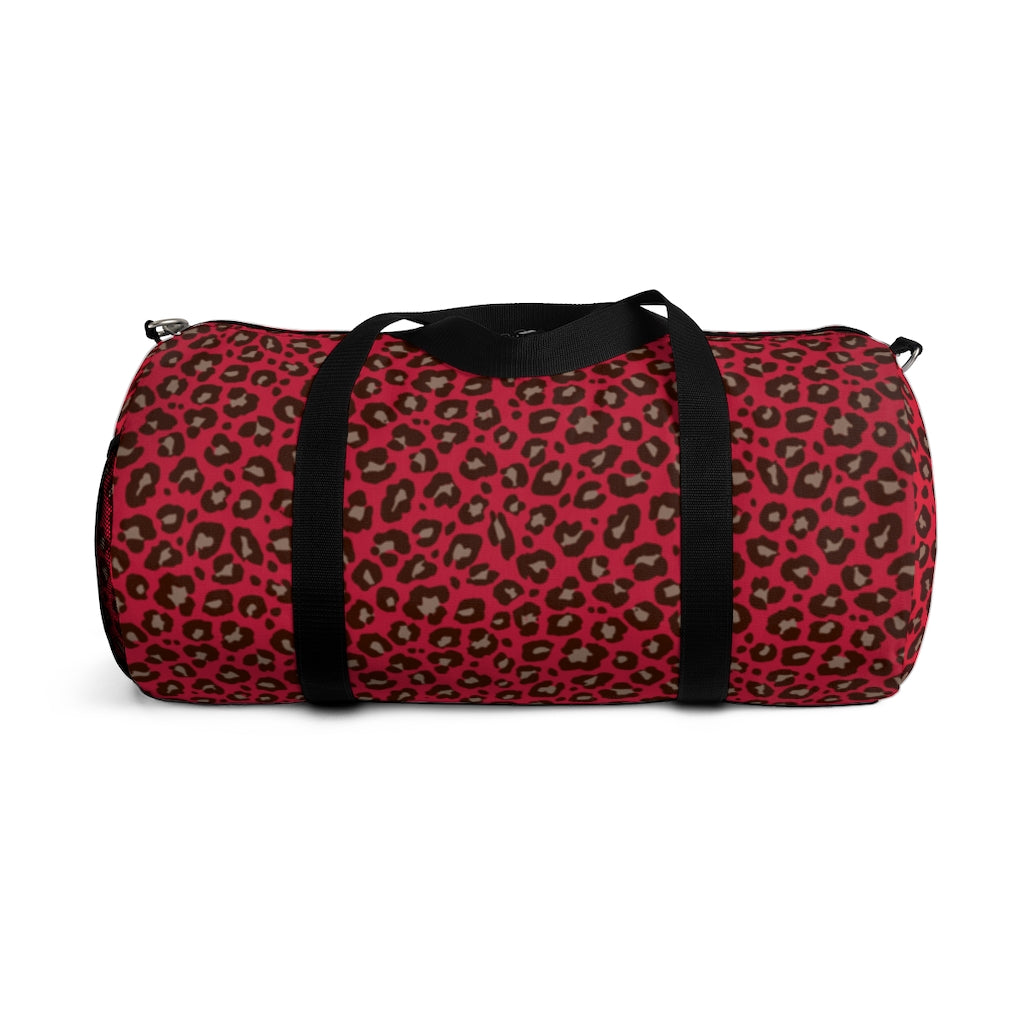 RED LEOPARD DUFFEL BAG - VENICE TEES®